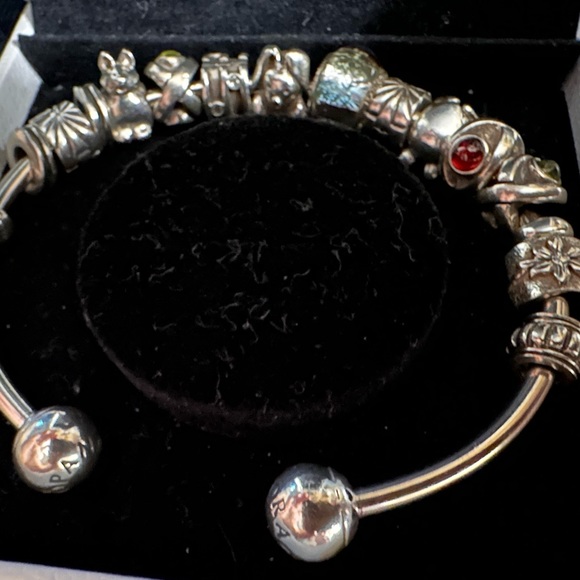 14 Authentic Pandora Charms (charms only) - Picture 2 of 7